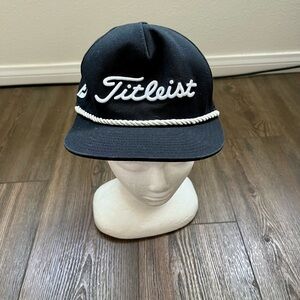 Titleist Black and White Golf Hat